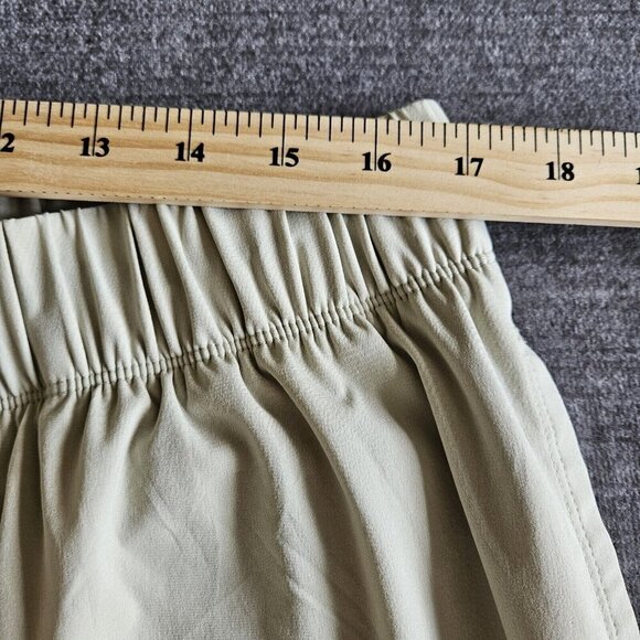 LIVI for Lane Bryant Pants Womens 18/20 Lime Green Wide Leg Drawstring Waist - Picture 4 of 16